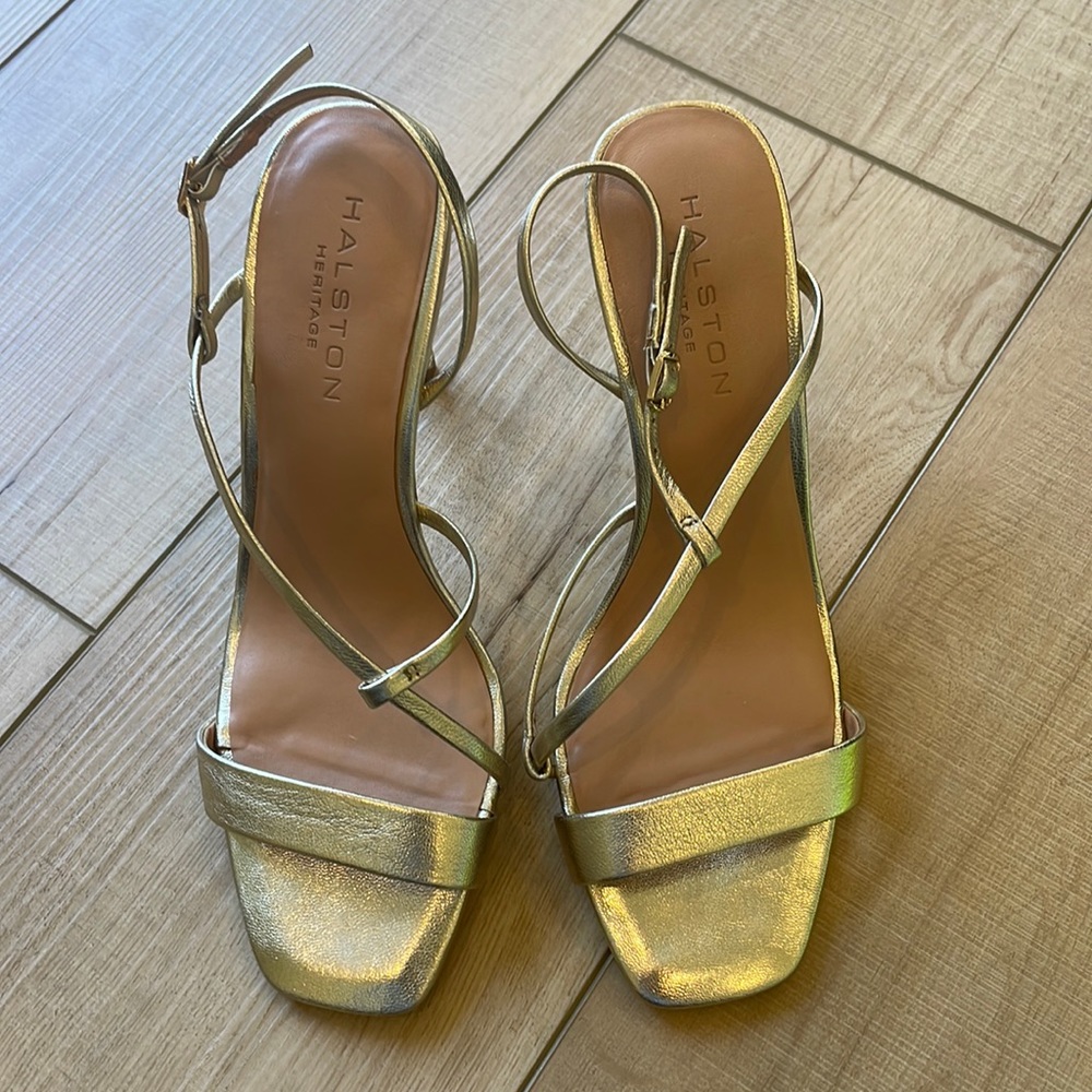 Halston Heeled Sandals